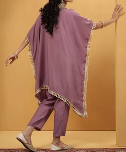 Beautiful New Dubai <b>Kaftan</b> Traditional Islamic Women's Saudi Arabian Abaya Spring Autumn Polyester Breathable Midi Length Muslim - Product Image 4