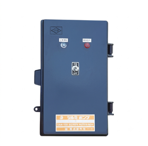 Panneau d'alarme de niveau d'eau Tsurumi type A A-100 A-200 avec avertisseur sonore et lampe, interrupteur à flotteur pour détection de niveau d'eau anormal, système de pompe de fosse d'égout - Product Image 1