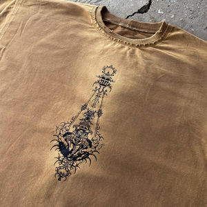 T-shirts personnalisés en gros à prix abordable, t-shirts unis de haute qualité, 230 g/m², 350 g/m², en coton, t-shirts pour hommes, t-shirts de luxe de créateurs - Product Image 3