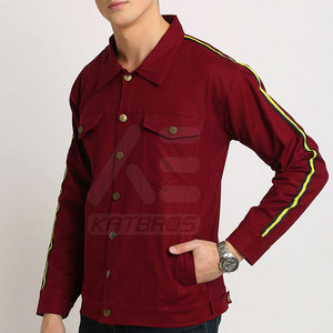 Chaqueta de Mezclilla para Hombre, Invierno, Superventas, Servicio OEM, Precio al por Mayor, 100% Algodón, Alta Calidad, Transpirable, Logotipo Frontal - Product Image 3