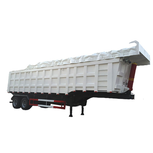 Remolque Hidráulico con Volquete |   Remolque de Transporte de Carga con Caja Cerrada - Product Image 2
