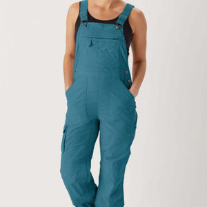 Overol y Mono de Mezclilla de Alto Rendimiento para Mujer, 100% Algodón, Secado Rápido, Transpirable, Ropa de Trabajo Informal de Verano - Product Image 6