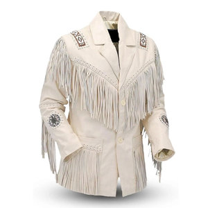 Customizable Men's <b>Suede</b> Leather Winter <b>Jacket</b> Stand Collar Cowhide Sleeves Premium Quality OEM Custom Design Fashionable Body - Product Image 1