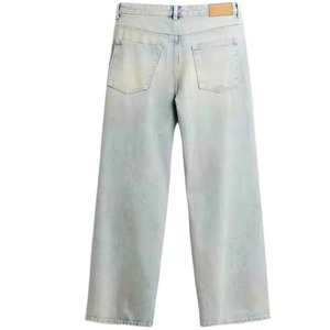 Fabricant de jeans en denim coupe bootcut pour hommes, fournisseur de jeans de style western sur mesure, usine OEM de haute qualité pour la vente en gros - Product Image 3