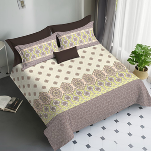 Sábana de Diseño Ultra Lujosa sin Costuras para Cama King Size |   Ropa de Cama de Algodón Puro de Primera Calidad |   Sábana de Algodón Suave Estilo Hotel - Product Image 1