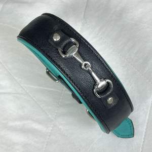 Collar de Perro de Cuero Genuino de Lujo Personalizado, Herrajes Metálicos Ajustables, Cuero Vacuno de Alta Calidad, Accesorios para Mascotas Elegantes y Duraderos - Product Image 5