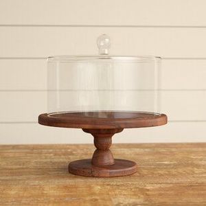 Minimalistic Round Wood <b>Cake</b> <b>Stand</b> Handmade Pedestal Dessert Display for Wedding Birthday Party Table for hotel - Product Image 2