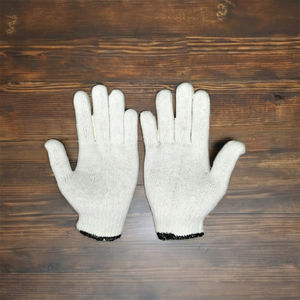 Directement exportés du Vietnam 12 paires de gants de sécurité en coton polyester durables et flexibles Polybagged Prix compétitif - Product Image 4