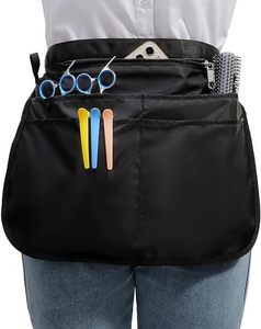 Delantal de Cintura Clásico de Poliéster Tejido Resistente, Ajustable, con Múltiples Bolsillos para Estilistas, Barberos y Cosmetólogos - Product Image 1