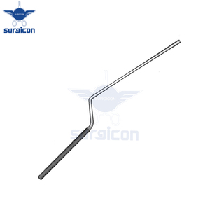 ด้ามจับมีดผ่าตัดขนาดเล็ก Landolt แบบ Bayonet ขนาด 25 ซม. / 10 นิ้ว ทำจากเหล็กกล้าไร้สนิม ใช้ซ้ำได้ สำหรับการผ่าตัดจุลศัลยกรรมทางจักษุ - Product Image 6