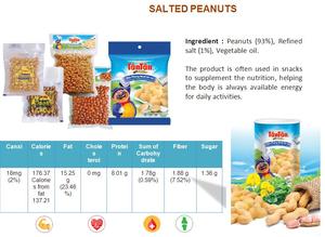 ถั่วลิสงอบแห้งคั่วขนมเค็มกรอบสำหรับร้านค้าปลีกและร้านสะดวกซื้อ - Product Image 5
