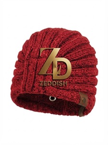 Gorro de Invierno Casual de Lana 100% Premium, Etiqueta de Marca Personalizada, Gorro Térmico Suave y Holgado, Gorro de Punto con Logotipo Personalizado para Exteriores - Product Image 4