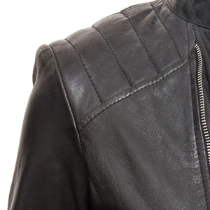 Chaquetas de Cuero para Mujer, Diseño de Primera Calidad en Color Sólido Personalizable, Producto de Alta Calidad - Product Image 5