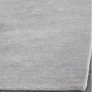 Tapis en laine gris tufté à la main, résistant aux taches, respectueux des animaux de compagnie et écologique, pour la décoration de chambre à coucher, salon, hôtel, chambre d'enfant, usage commercial - Product Image 1