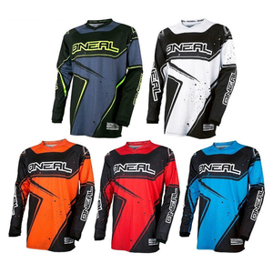 Camiseta de Motocross Transpirable, Diseño Personalizado, 100% Poliéster, Ligera, de Secado Rápido, para Motociclismo, ATV, Carreras, Deportes - Product Image 1