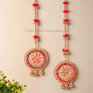 Guirnalda Decorativa Gota Patti para Puerta de Entrada, Decoración de Pared, Regalo de Inauguración, Decoración para Bodas Indias, Eventos y Fiestas - Product Image 4