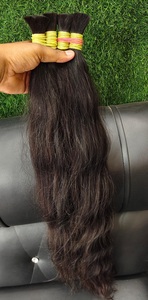 Venta al por mayor indio Remy extensiones de cabello virgen suave liso recto y delgado solo dibujado un donante cabello natural - Product Image 5