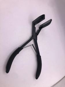 Pince professionnelle pour extensions de cheveux, outils de scellement à surface plane pour les soins des cheveux humains, instruments d'extension de cheveux - Product Image 3
