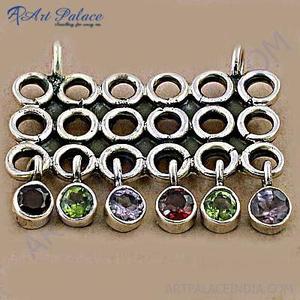 อาร์ตพาเลซมีสไตล์จี้เงินหินหลายแบบจี้และเสน่ห์ใหม่ - Product Image 3
