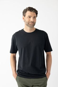 T-shirt vierge streetwear pour homme en coton épais 220g à col rond avec impression numérique, séchage rapide et respirant - Product Image 4