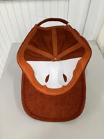 Casquette de baseball en velours côtelé non structurée à 6 panneaux avec logo personnalisé, fabriquée en usine au Vietnam, style décontracté de haute qualité pour adultes