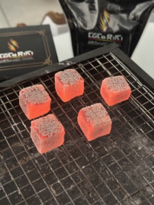CIGARIKI Cube Coconut Charcoal 2.5cm Extra Premium Hookah Briquette 1kg No Smell Long Lasting - Product Image 3