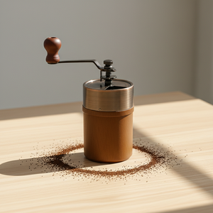 Molinillo de Café de Madera de Primera Calidad 3203033 con Núcleo de Metal Bronce y Cerámica - Product Image 6