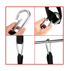 <b>AB</b> Straps Adjustable Anti-Slip Closure Unisex Weight Lifting Gym High Quality Custom Eco-Friendly Lightweight Polyester/Cotton - Product Image 5