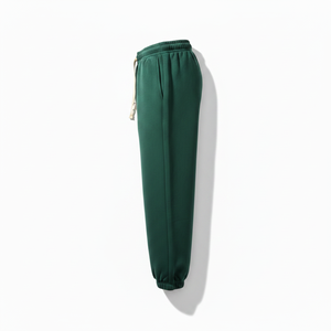 PRO ENTERPRISES Pantalon de survêtement vert pour homme, coupe droite, taille élastique avec cordon de serrage, décontracté, en coton respirant, séchage rapide, taille haute - Product Image 3
