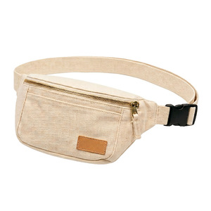 Canvas Fanny <b>Bag</b> Custom Outdoor Sport Tactical <b>Waist</b> Pack Lightweight Waterproof Zipper Travel Cycling <b>Bag</b> for <b>Men</b> Women - Product Image 1