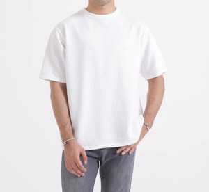 Camiseta Personalizada Extra Grande para Hombre, de Alta Calidad, Estilo Urbano, Vintage, 100% Algodón, Tejido Waffle Texturizado, Transpirable y de Secado Rápido - Product Image 5