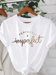 Camiseta de Mujer con Cuello Redondo, Ajustada, de Algodón y Spandex, con Estampado de Serigrafía, de Secado Rápido, Peso de la Tela 180g - Product Image 2