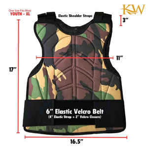 Adjustable <b>paintball</b> safety vest for adults lightweight tactical <b>paintball</b> vest breathable impact resistant protective 2026 vest - Product Image 2