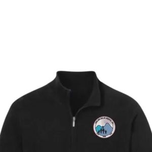 Jack and Jill <b>Mens</b> Black Half Zip Polo Sweater Knit Pullover Smart Casual <b>Long</b> Sleeve Comfortable Premium Everyday Wear - Product Image 2