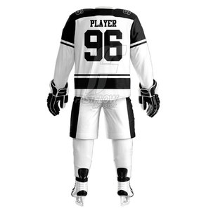 Uniforme de Hockey sobre Hielo para Hombre en Grandes Cantidades, Jersey Deportivo Personalizado, Material de Poliéster Transpirable, Impresión de Logotipo Personalizado, en Stock - Product Image 5