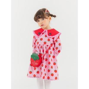 Vestido Estilo Coreano OZKIZ para Niñas, 100% Algodón, Moda Infantil al por Mayor para 2-6 Años, Primavera/Otoño, Decoración con Volantes - Product Image 1