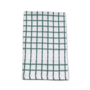 Vérifié doux 100% coton Eco certifié brodé gaufre armure lourde 550GSM résistant à la décoloration lavable en Machine Premium serviette de cuisine - Product Image 1