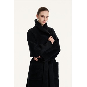 สินค้ามาแรงใหม่ เสื้อโค้ทสำหรับผู้หญิง ฤดูหนาว VENETO ALPACA LONG COAT เสื้อโค้ทขนอัลปาก้ายาว ขายส่ง เสื้อโค้ทผู้หญิงฤดูหนาว เสื้อโค้ทยาวผู้หญิง - Product Image 1