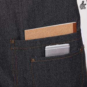 Delantales de hombre de llegada de invierno superventas logotipo personalizado diseño sostenible lona 100% algodón impermeable transpirable de alta calidad - Product Image 4