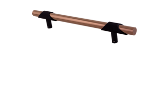 Aluminum Main <b>Door</b> Curl Design Long Pull Handle Silk <b>Black</b> PVD Rose Gold Gold AB <b>Matt</b> Curved Bracket Entrance Hardware - Product Image 3