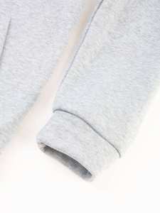 Lightweight Workout Hoodie Oem Services And Good Selling Men's Quarter Zipper Hooded Hoodies 100% Cotton Fleece Breathable - Product Image 4