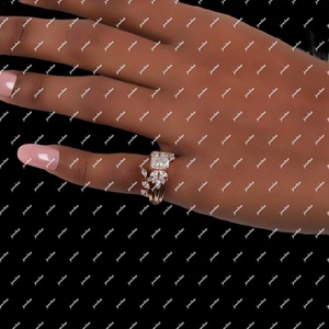 Bague la plus vendue pour femmes, avec un éclat brillant, idéale pour les mariages, les fiançailles et les soirées. Disponible pour l'exportation, prix depuis l'Inde. - Product Image 2
