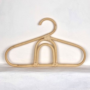 Flower rattan children coat hangers <b>cheap</b> price for retail clothing store top sales clothes hanger - Product Image 5