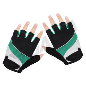 Guantes de Ciclismo Antideslizantes de Medio Dedo, Guantes Deportivos Antichoque para Bicicleta de Montaña y Carretera - Product Image 1