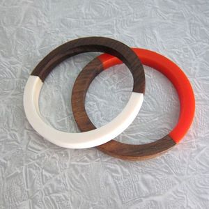 Brazalete de Resina Epoxi con Arte Abstracto, Hecho a Mano, Inspirado en Cristales, Joyería de Lujo, Regalo para Ella - Product Image 3