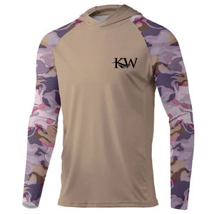 Sudadera Unisex de Alto Rendimiento con Protección Solar UPF 50, Anti-UV, 100% Poliéster, Secado Rápido y Transpirable para Pesca, Venta al Por Mayor OEM Personalizada - Product Image 1