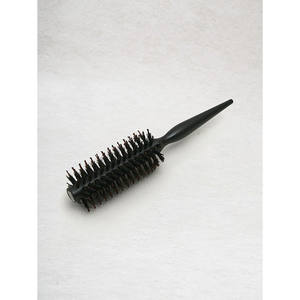 Black Wood Roll <b>Hairbrush</b> Model Daiso0948 - Product Image 1