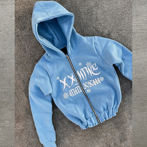 Custom Premium Cotton Sweatsuit Set <b>Men</b>’s Heavyweight Fleece Hoodie & Jogger Set - Product Image 2