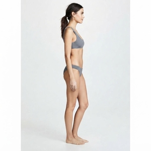 Conjunto Deportivo Personalizado para Mujer, Dos Piezas, Ropa Deportiva para Yoga, Sujetador Deportivo Elástico y Pantalones Cortos, Proveedor de Marca Privada - Product Image 2
