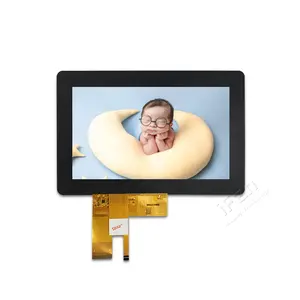 Pannello di visualizzazione Touch Screen capacitivo OEM da 5.0 pollici/Monitor LCD TFT Multi Touch Point da 5 pollici WVGA 800x480